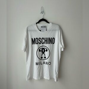 MOSCHINO COUTURE
Double Question Mark Jersey T-shirt White
White